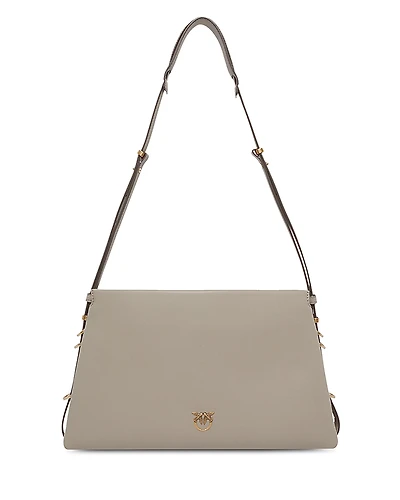Pinko Triplet Vitello Leather Shoulder Bag