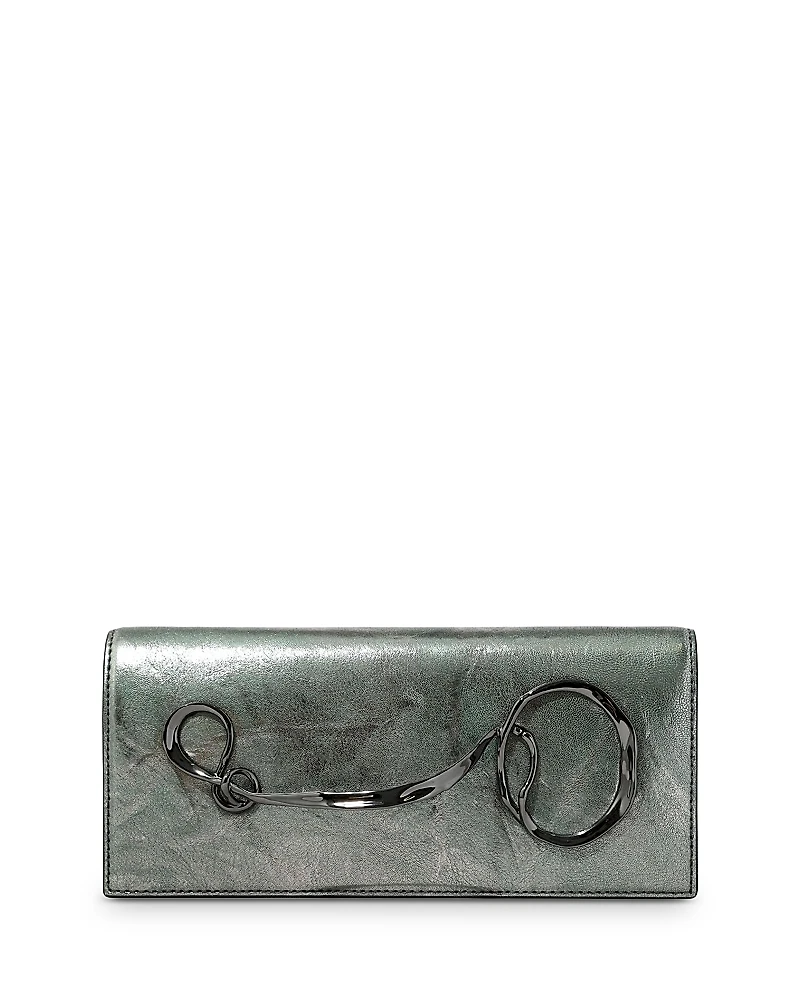 Alexis Bittar Twisted Side Handle Clutch
