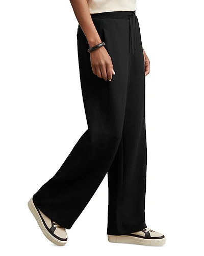 Reiss Petite Laney Wide Leg Jogger Pants