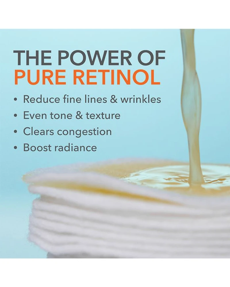 Advanced Retinol + Ferulic Perfectly Dosed Retinol Peel (Universal 0.2% Pure Retinol), Set of 8