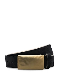 L'Agence Chara Textured Hammered Belt