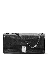 kate spade new york Deco Glazed Leather Soft Shoulder Bag
