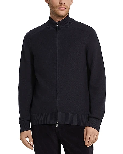 Zegna Casheta Cashmere & Silk Melange Cardigan