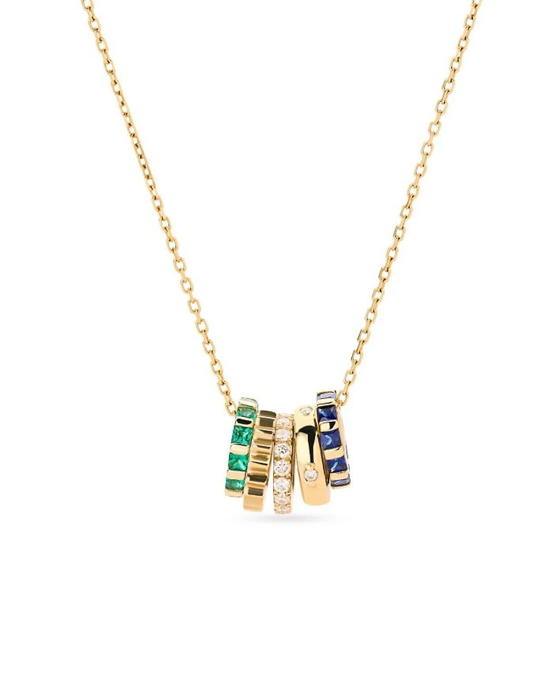 Solid Stella Charm Necklace