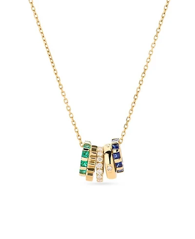 Solid Stella Charm Necklace