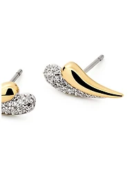 Gold Lowen Statement Earrings