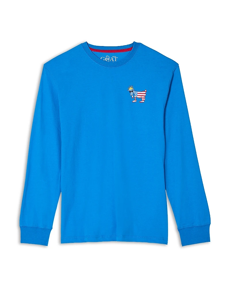 Goat Usa Boys' Og Freedom Long Sleeve Tee - Little Kid, Big Kid