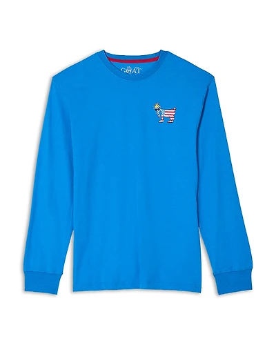 Goat Usa Boys' Og Freedom Long Sleeve Tee - Little Kid, Big Kid