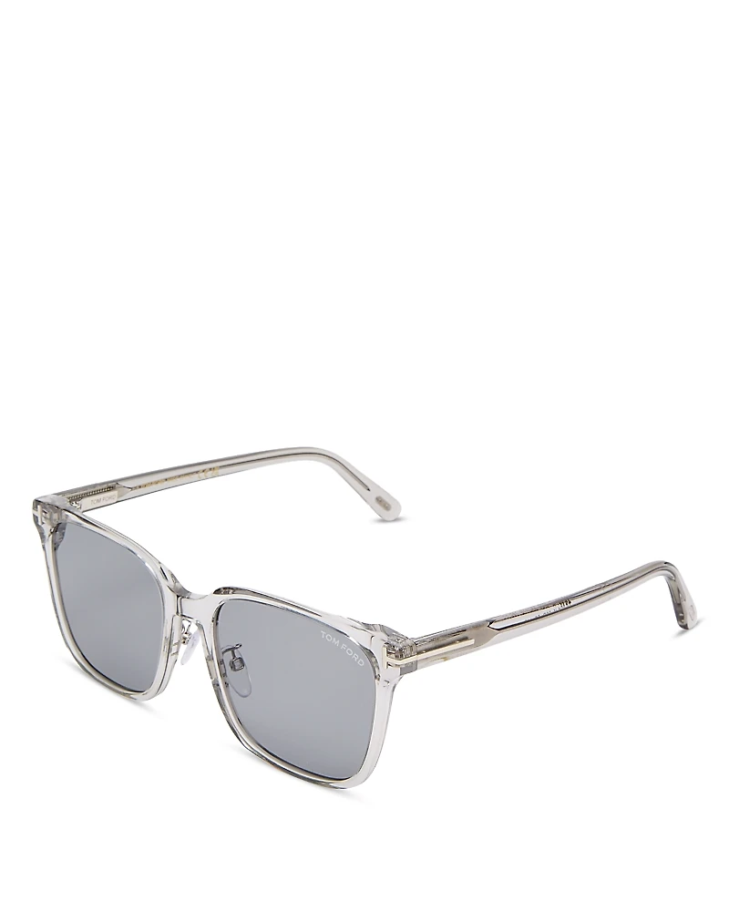 Tom Ford Square Sunglasses, 55mm