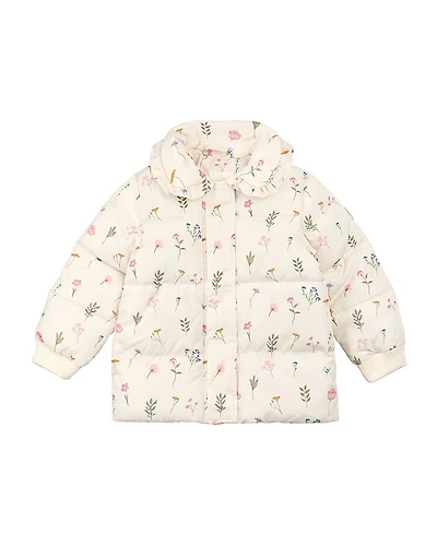 Miles The Label Girls' Pressed Floral Jacket - Baby
