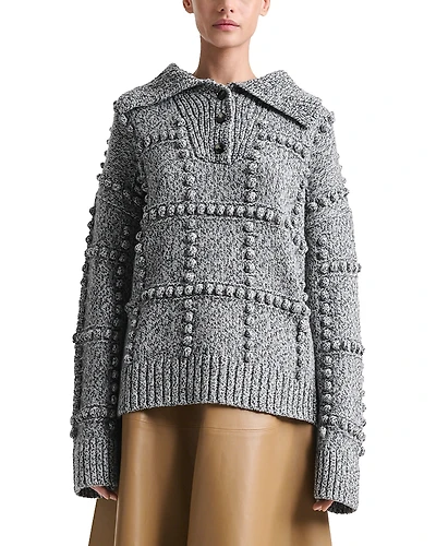 Altuzarra Mitch Wool Textured Sweater