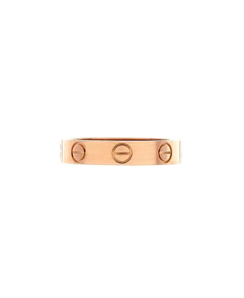 Pre-Owned Cartier Love Wedding Band Ring 18K Rose Gold