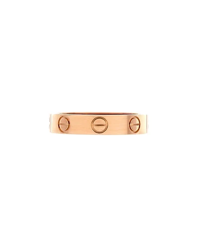 Pre-Owned Cartier Love Wedding Band Ring 18K Rose Gold