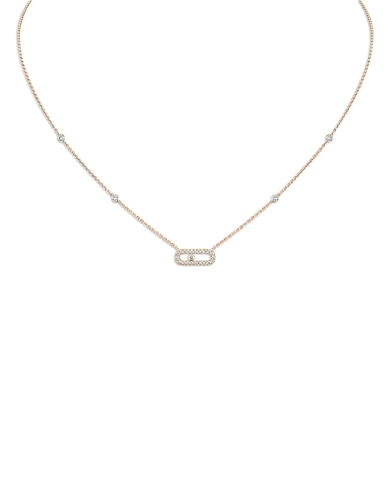 Messika Diamond Move Uno Pave Necklace