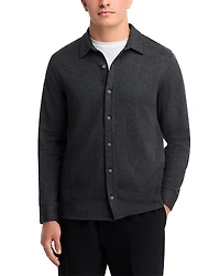 Vince Pinstripe Jacquard Long Sleeve Shirt