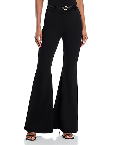 Michael Kors High Waist Knit Flare Pants