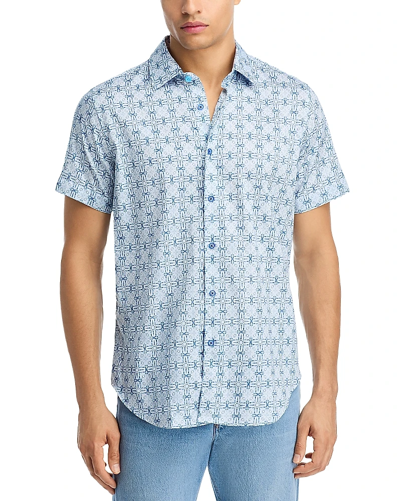 Robert Graham Madagascar Short Sleeve Woven Shirt
