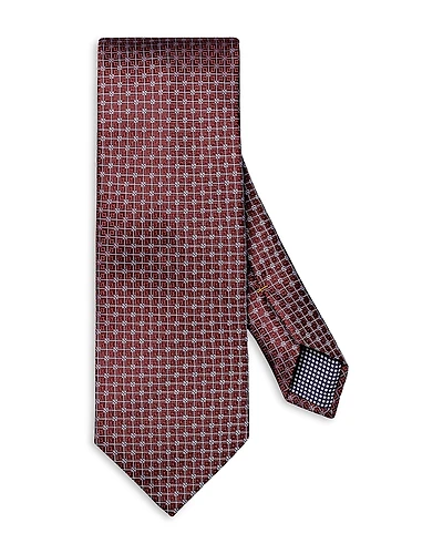 Eton Geometric Silk Tie
