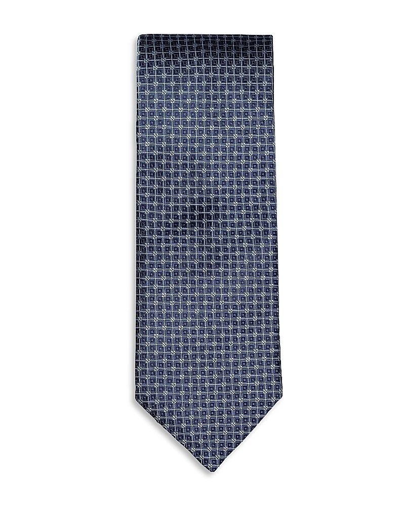 Eton Geometric Silk Tie
