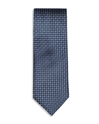 Eton Geometric Silk Tie