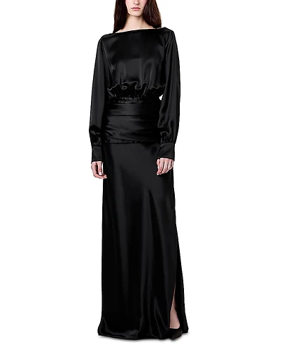 Nicholas Samina Ruched Gown