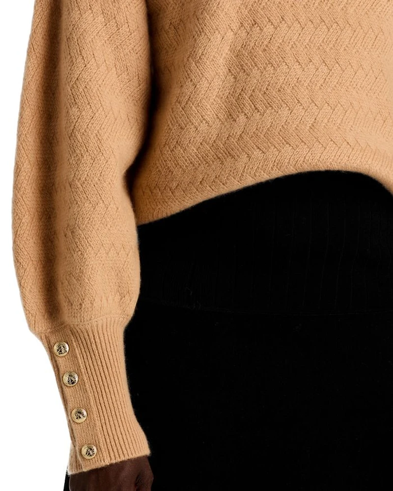 The Trisha Cashmere Turtleneck Sweater