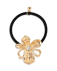 Ettika Crystal Flower Hair Elastic