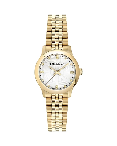 Ferragamo Duo Diamond Watch, 28mm