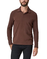 Paige Hammond Cotton Long Sleeve Polo Shirt