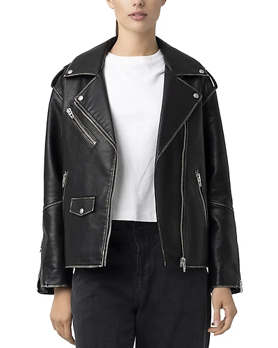 Blanknyc Faux Leather Moto Jacket