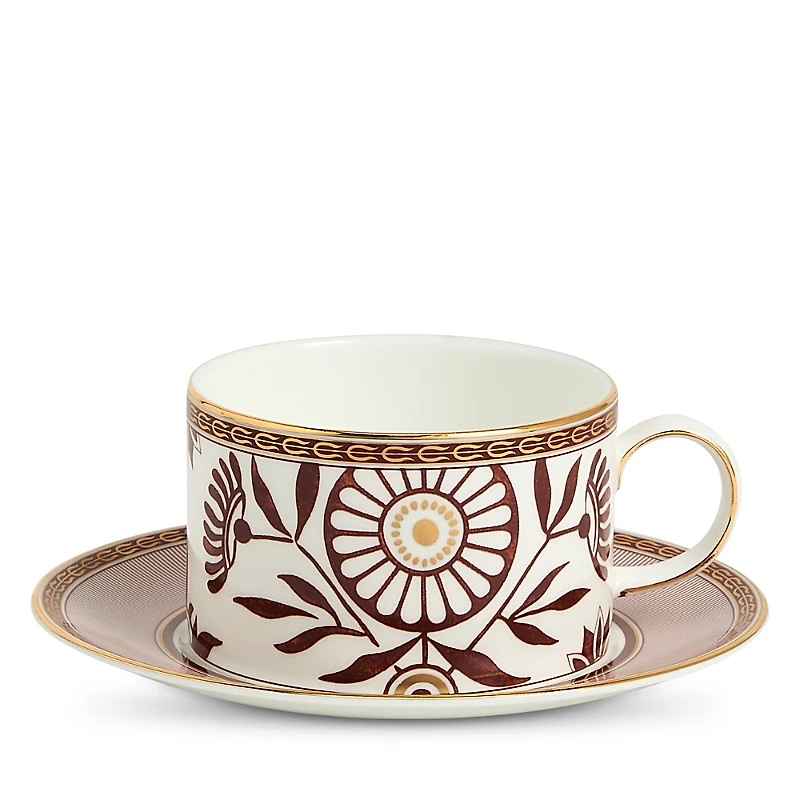 Wedgwood Red Splendor Teacup & Saucer