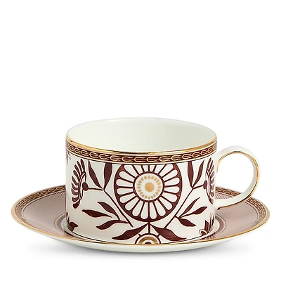 Wedgwood Red Splendor Teacup & Saucer