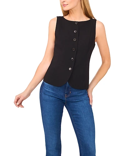 CeCe Boat Neck Vest