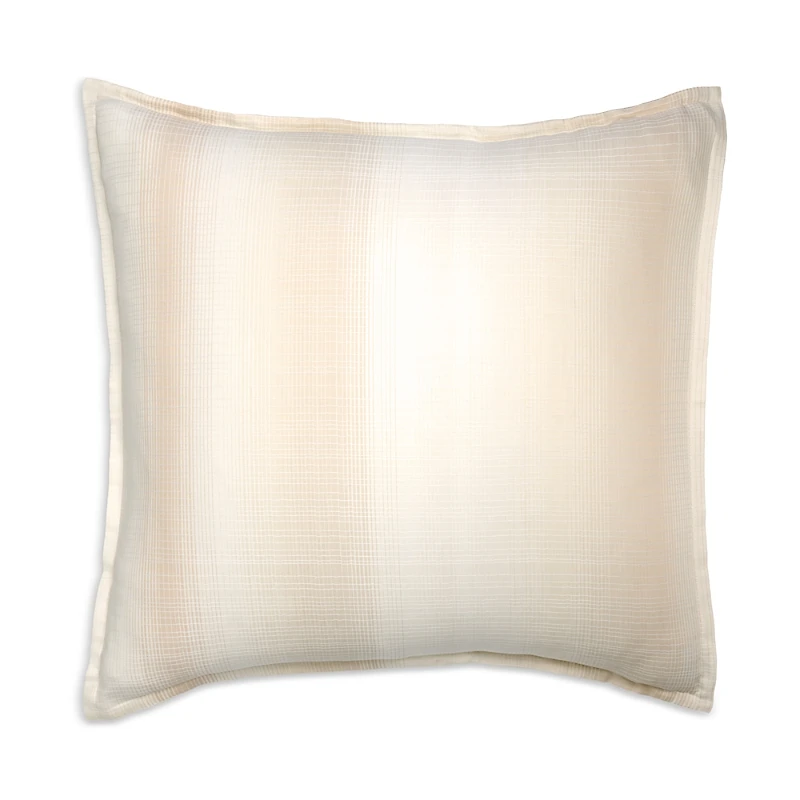 Sferra Perugia Striped Sateen Euro Sham - Exclusive