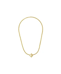 Ottoman Hands Thea Snake Chain Necklace with T-Bar