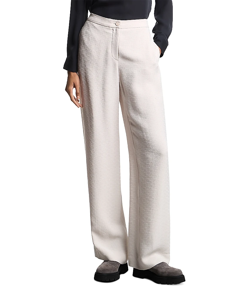 Emporio Armani Icon Textured Pants