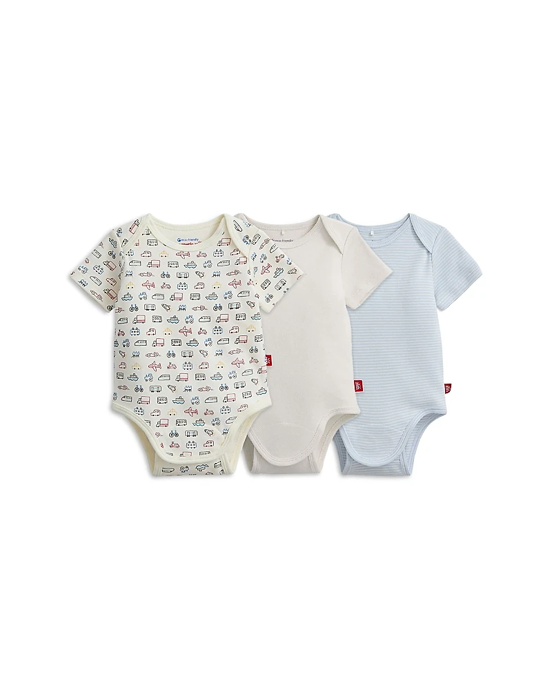 Magnetic Me Unisex Bodysuit Bundle, Pack of 3