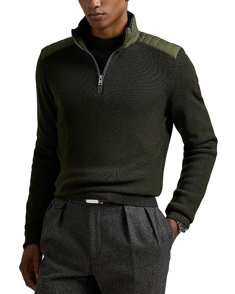 Polo Ralph Lauren Washable Wool Hybrid Sweater