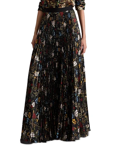 Katz Pleated Maxi Skirt