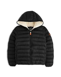 Save The Duck Girls' Leci Quilted Jacket - Little Kid, Big Kid