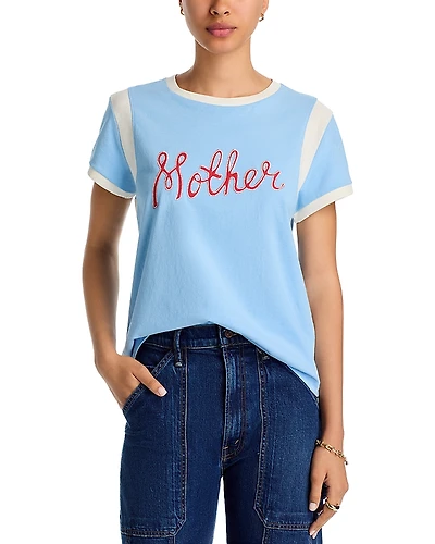 Mother The Boxie Goodie Inset Tee