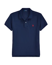 Classic-Fit Mesh Polo Shirt
