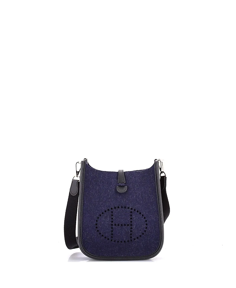 Pre-Owned HERMES Tpm Evelyne Bag Gen Iii Felt