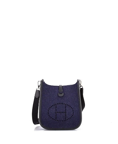 Pre-Owned HERMES Tpm Evelyne Bag Gen Iii Felt