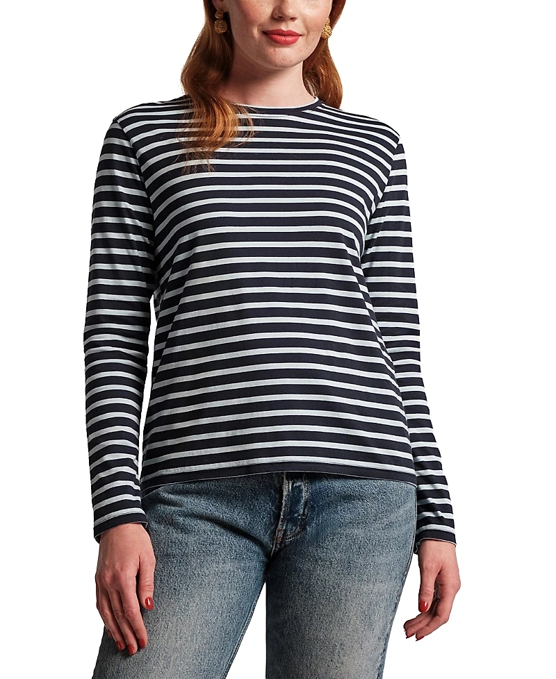 Frances Valentine Women's Long Sleeve Striped T-Shirt
