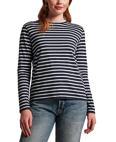 Frances Valentine Women's Long Sleeve Striped T-Shirt