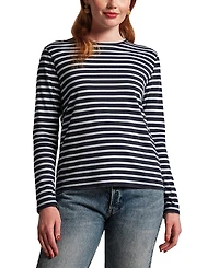 Frances Valentine Women's Long Sleeve Striped T-Shirt