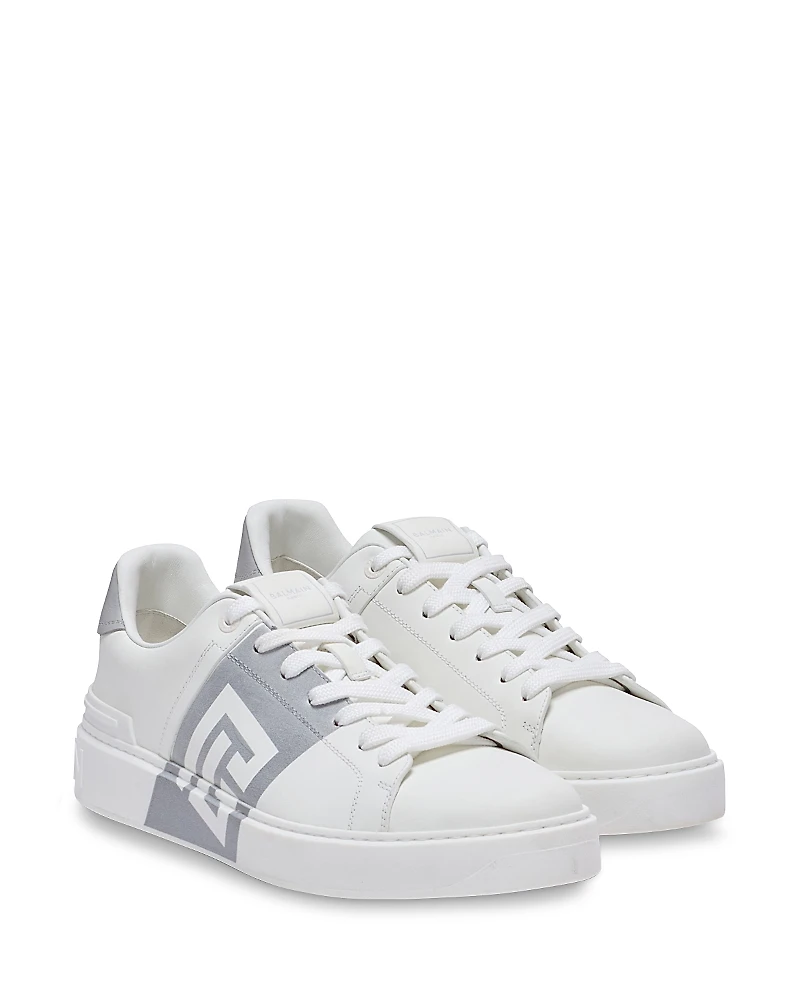 Balmain Men's B-Court Leather Sneakers