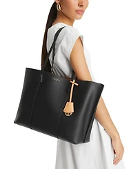 Perry Triple-Compartment Tote Bag