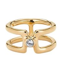 UNOde50 Double Topaz Ring